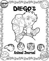 coloriage le journal de diego